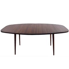 Oval Dining Table Attributed to Mel Smilow