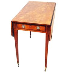 Antique Georgian Satinwood Pembroke Table