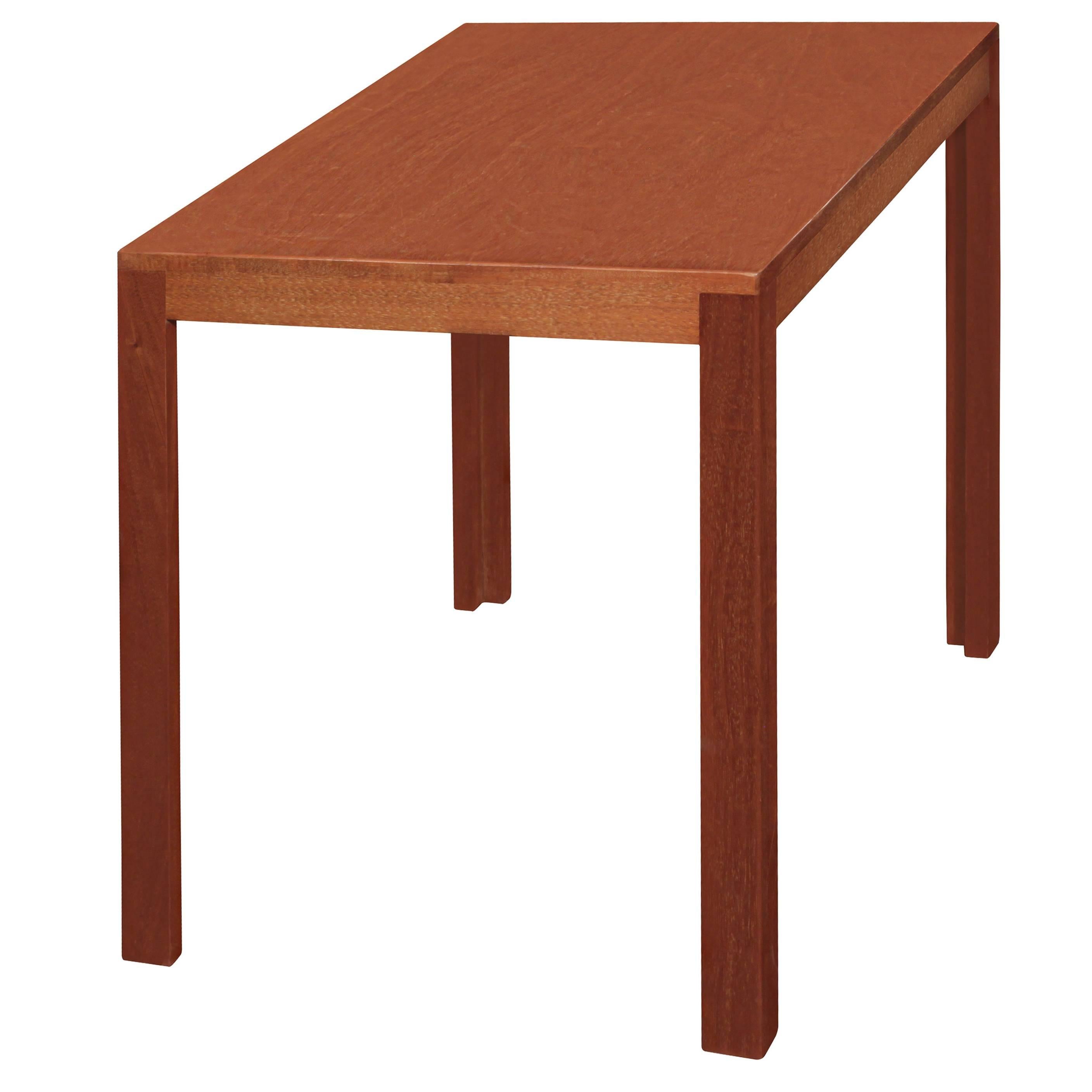 Clean-Line End Table in Teak by Edward Wormley For Sale