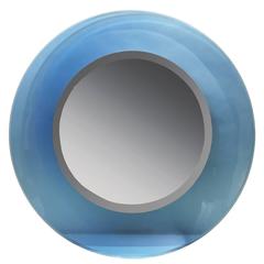 Blue Fontana Arte Mirror