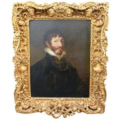 Portrait of Viscount Petersham by Peter Stroehling, Oil on Canvas 8