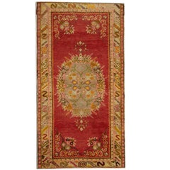 Handmade Carpet Antique Rugs, Turkish Rug, luxury Red Oriental Rugs for Sale