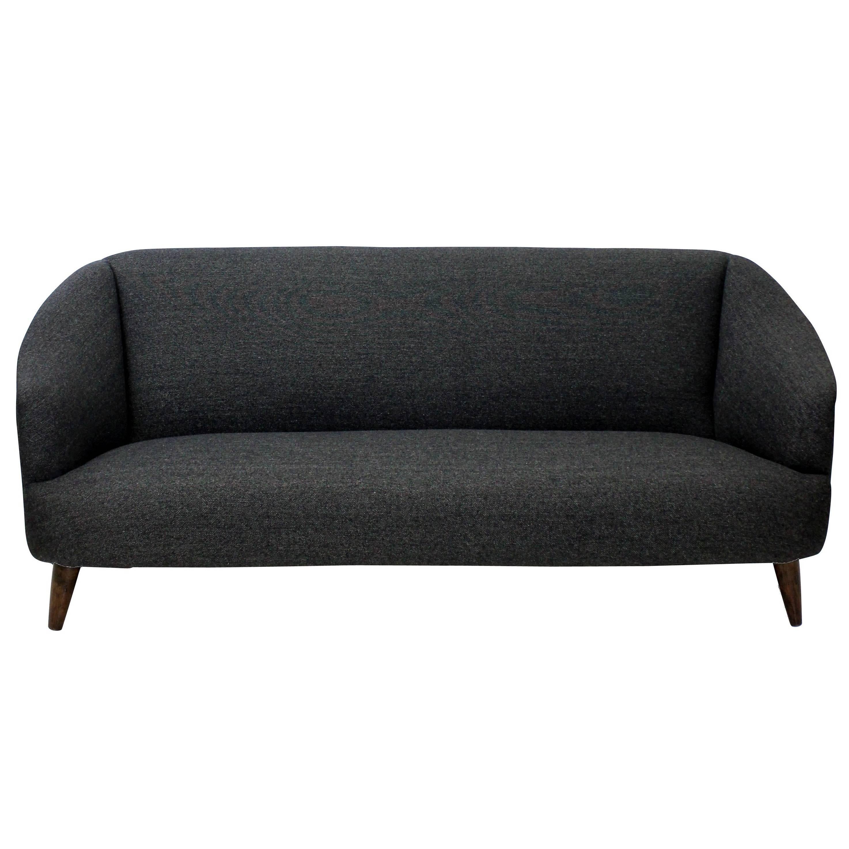 Large Sculptural Settee by Ulrich