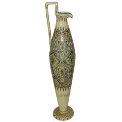 Mid-Century French Tall Patterned Pitcher, France 2