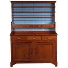 19th Century American Open Pine Hutch