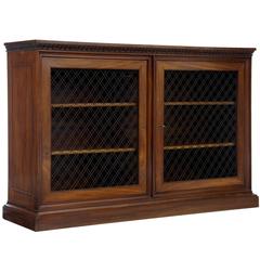 Early 19th Century Regency Mahogany Bookcase Chiffonier