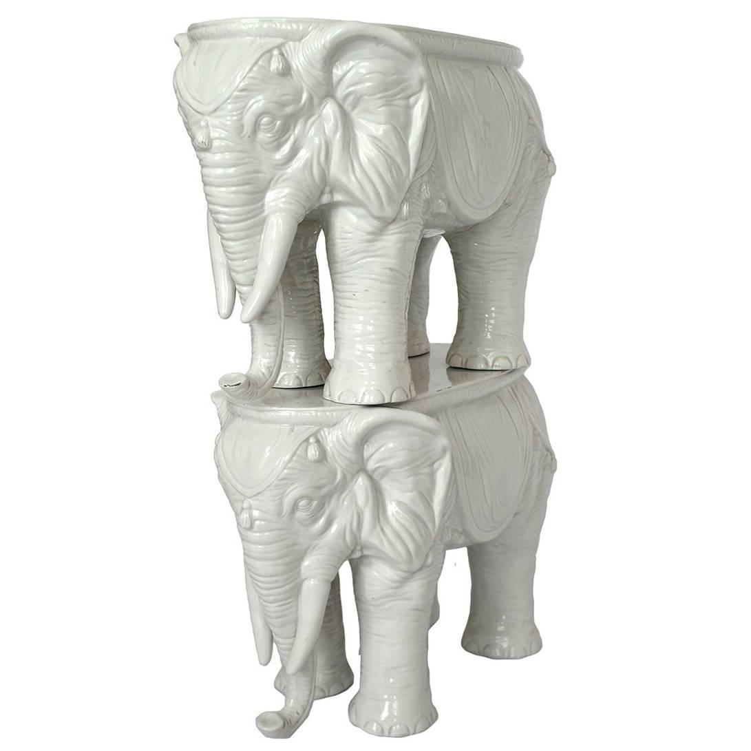 Pair Of Vintage Ceramic Indian Elephant Stools Garden Stoneware - Pair Of Vintage Ceramic Indian Elephant Stools Garden Stoneware Seats Atstdibs pair of vintage ceramic indian elephant stools garden stoneware - pair of vintage ceramic indian elephant stools garden stoneware seats atstdibs