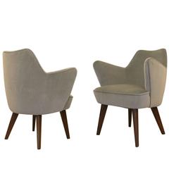 Gio Ponti for Cassina Armchairs with Expertise from the Archives 3