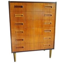 Danish Mid-Century Chest of Drawers by Westergaard