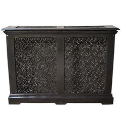 Ornate Antique Cast Iron Radiator Cover 11
