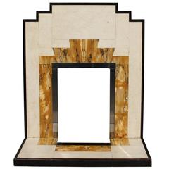 Rare Original Art Deco Fire Surround