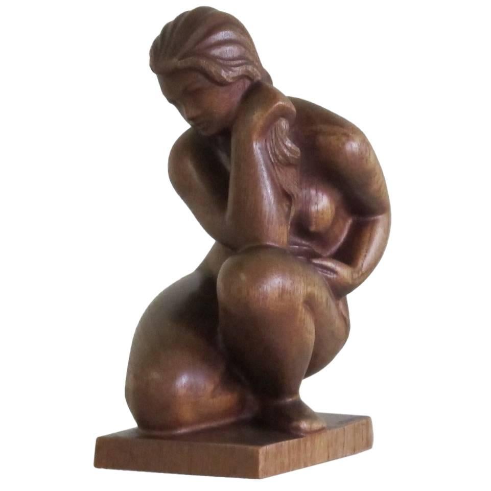 Kurt Harald Isenstein, 'Nude Seated Woman, ' Sculpture