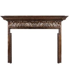 English Mid-Georgian Timber Fireplace 6