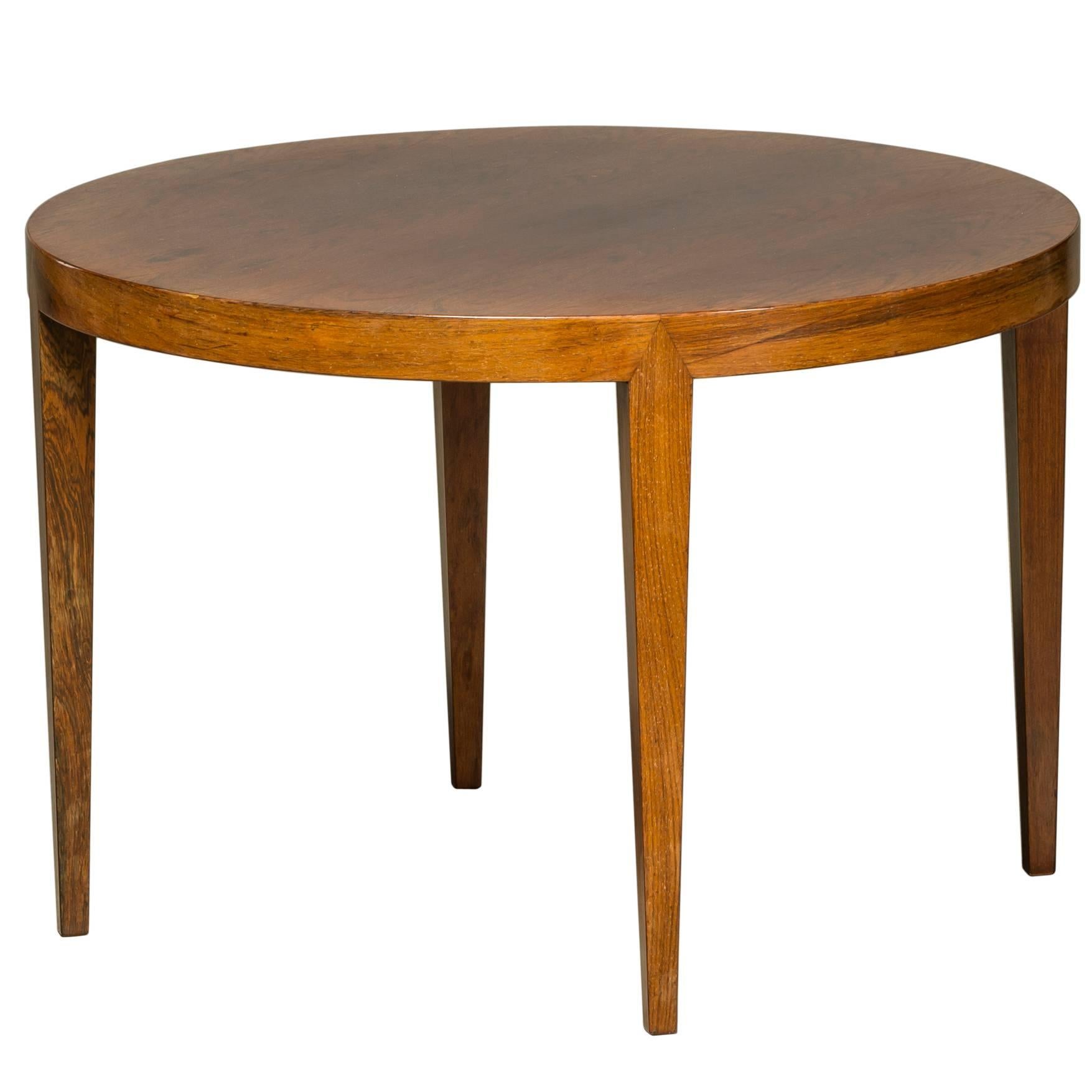 Mid-19th Century Coffee Table in Rosewood, Danish Design