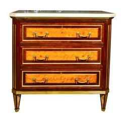 A Fine Russian Neoclassical Commode or Nightstand or Bathroom Vanity 1