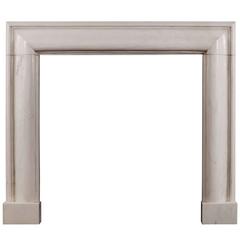 White Marble Bolection Fireplace 4