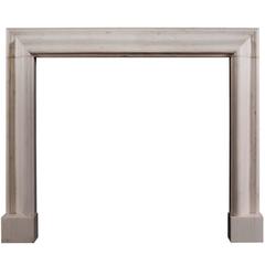 White Marble Bolection Fireplace 2