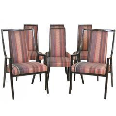 Six Harvey Probber Dining Chairs