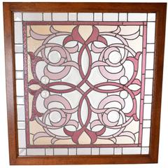 Late 19th Century Fanciful Victorian Window with Beveled Jewels