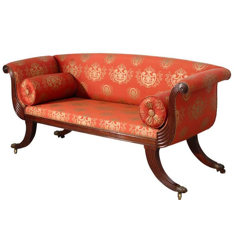 Federal Neoclassical New York Sofa, circa 1805