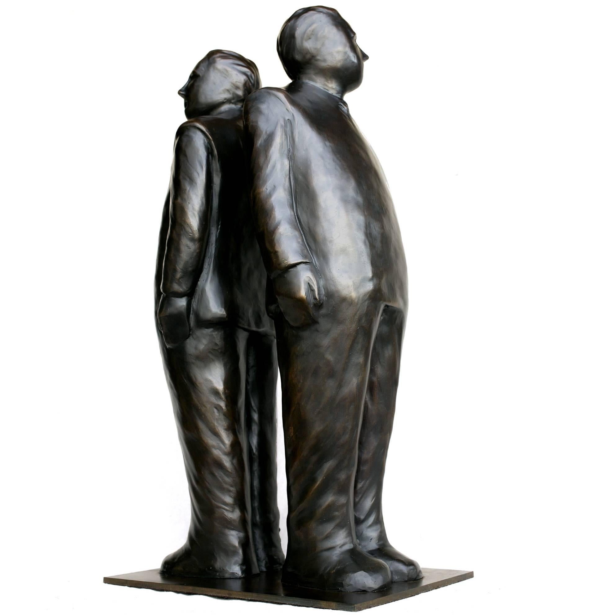 Decisions Decisions, Bronze Sculpture by Jim Rennert For Sale
