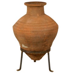 Antique European Mid-19th Century Olive Jar