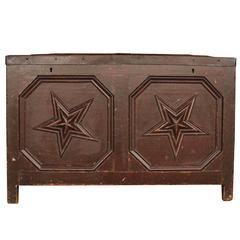 Folk Art Blanket Trunk 11