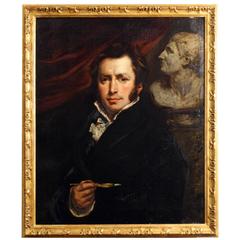 18th Century Portrait of a Grand Tour Sculptor