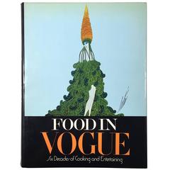 Vintage "Food in Vogue - Six Decades of Cooking and Entertaining" Book