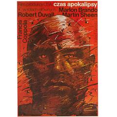 "Apocalypse Now" Original Polish Film Poster, Waldemar Swierzy, 1981