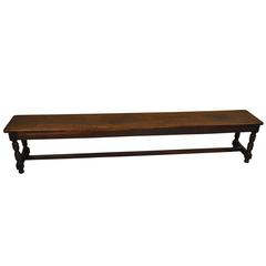 French 19th Century Louis XIII Style Bench