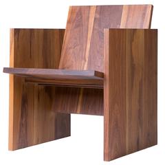 Biscuit Armchair Made from Walnut 8