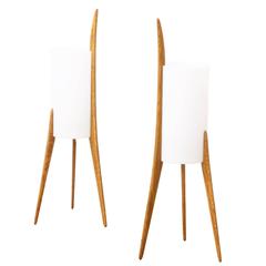 Uno & Osten Kristiansson Tri-Leg Table Lamps for Luxus