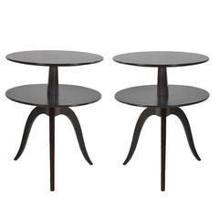 Paul Frankl for Brown Saltman Tiered Side Tables