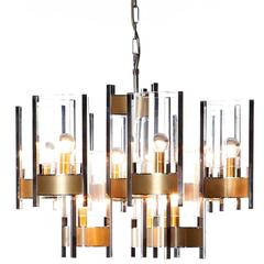 Gaetano Sciolari 1960s Chandelier Light 9