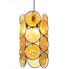 Attributed to Gino Vistosi 1950s Pendant Light 11