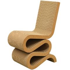 Wiggle Side Chair by Frank Gehry, Mid-Century Modern