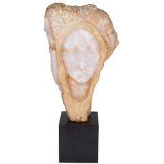 Bernard Simon Abstract Sculpture, Signed