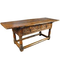 Outstanding 17th Century Spanish Reflectoire Console Table