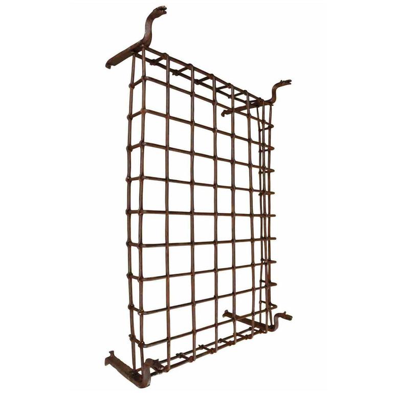 15th Century Spanish Gothic Iron Window Guard For Sale at 1stdibs