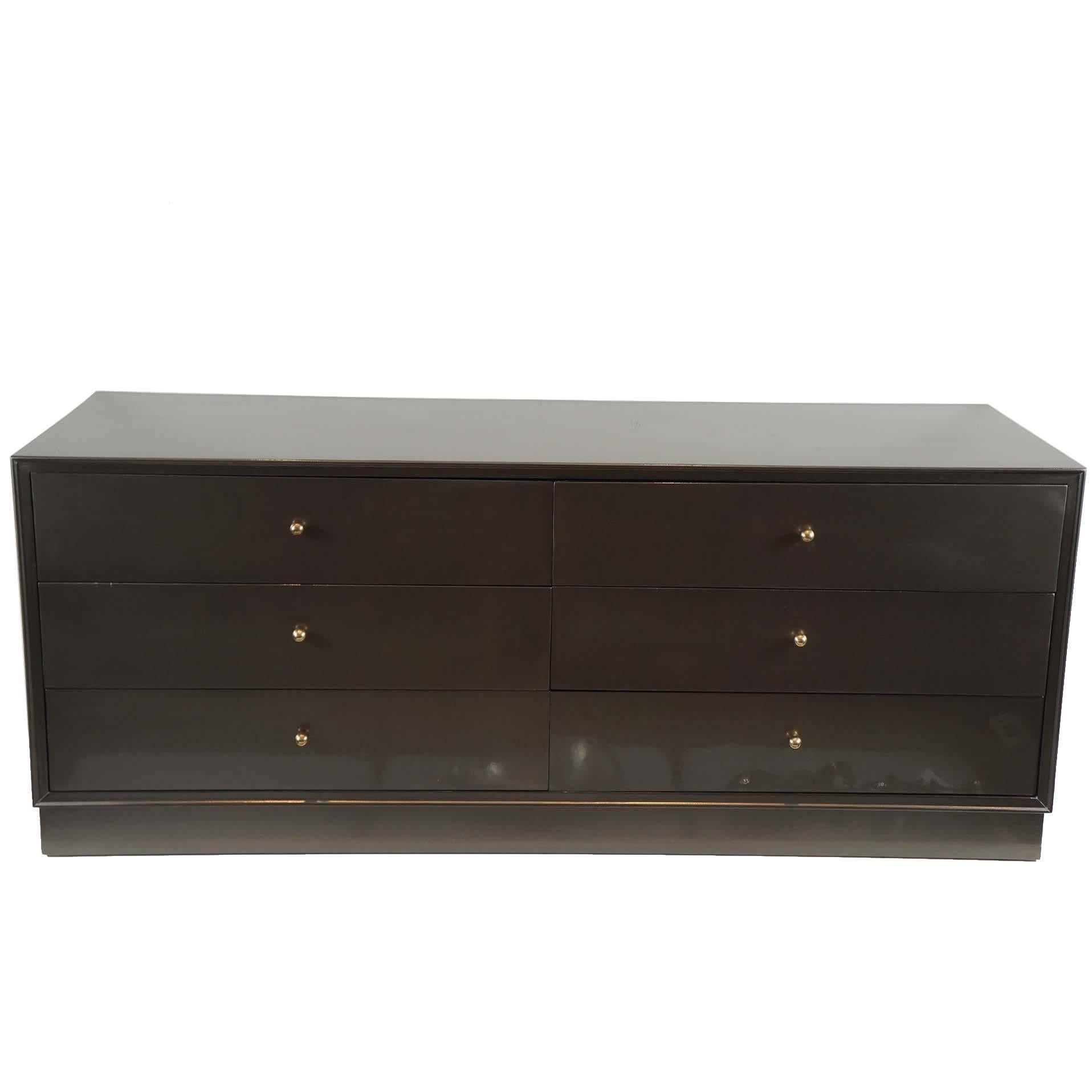 Lacquered Six-Drawer Chest