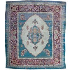 Antique Agra Carpet, India