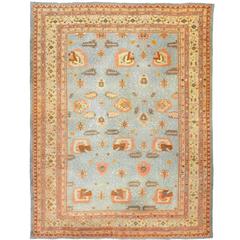 Late 19th Century Oushak Carpet 6