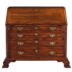 George III Mahogany Bureau George III Mahogany Bureau