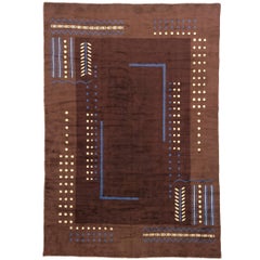 Mid-20th Century Art Deco Savonnerie Carpet