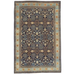 Antique Early 20th Century Agra Carpet