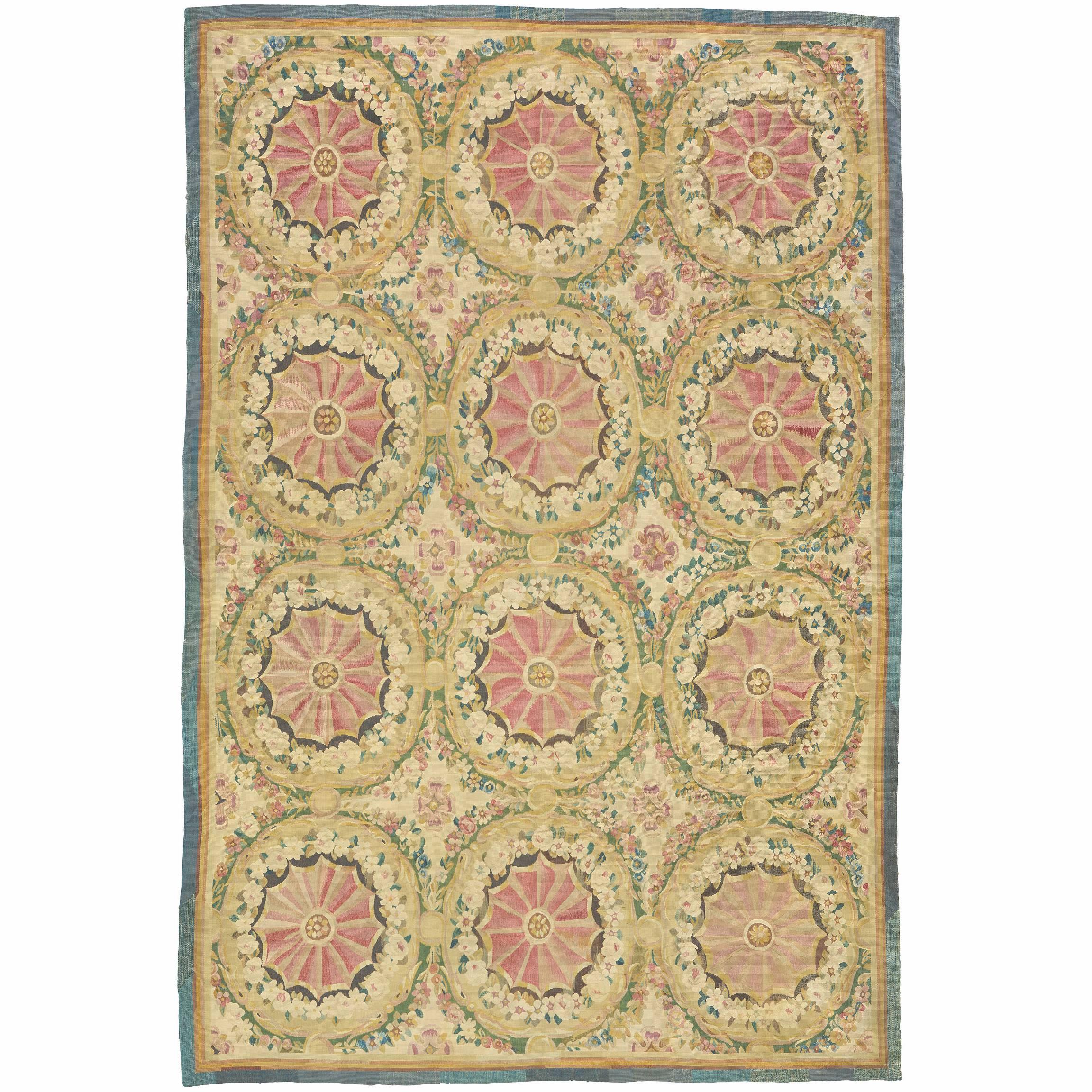 Tapis d'Aubusson du début du 20e siècle