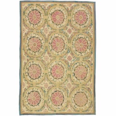 Antique Early 20th Century Aubusson Carpet