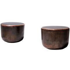Mauro Mori Italian Tono Low Tables in Copper 12