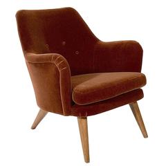 Upholstered Easy Chair by Carl Gustav Hiort af Ornäs
